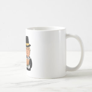 Mug Drôle Donald Trump Qui Dirige Une Unicorne. Trump