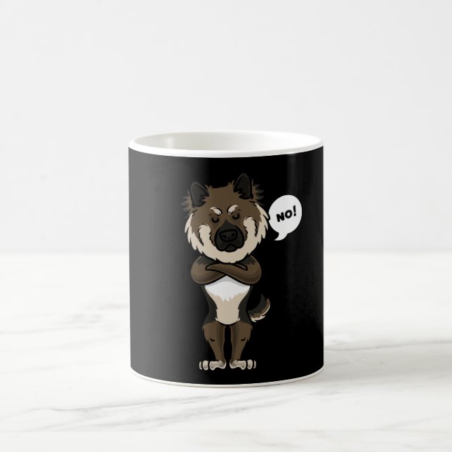 Mug Drôle Eurasier Chien drôle Idée cadeau (Centre)