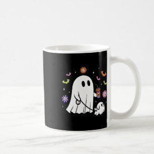 Mug Drôle Fantôme Marche Chien Éffrayant Fantôme Hallo