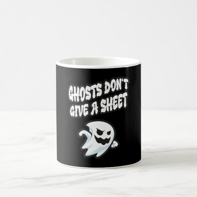 Mug Drôle Fantômes Sloagn Halloween (Centre)