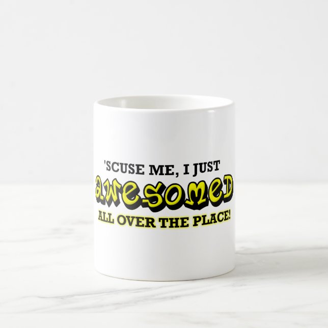 Mug Drôle formidable partout (Centre)