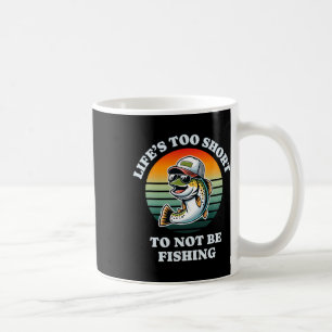 Mug Drôle Garder sur la pêche Amusant Pêcheur Truite P