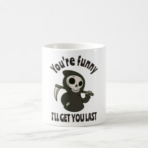 Mug Drôle Grim Reaper Squelette Halloween Costume