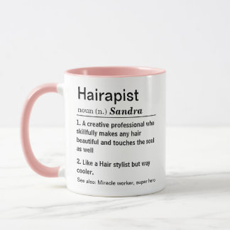 Mug Drôle Hairapist Définition
