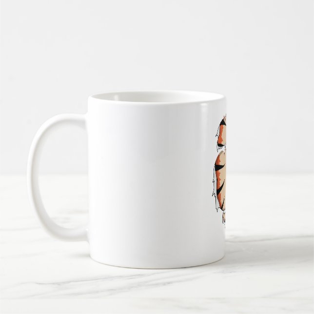 Mug Drôle Halloween Cool Drôle Halloween pour Tiger (Gauche)