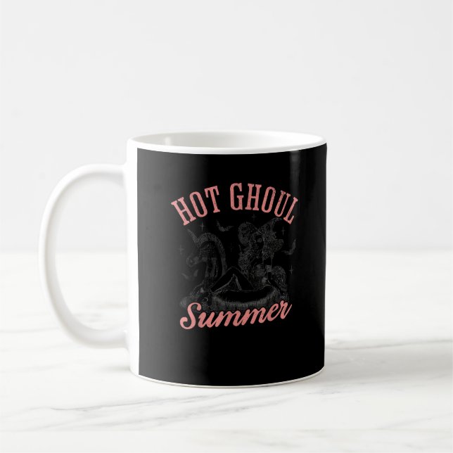 Mug Drôle Halloween Hot Ghoul été été été été entre (Gauche)