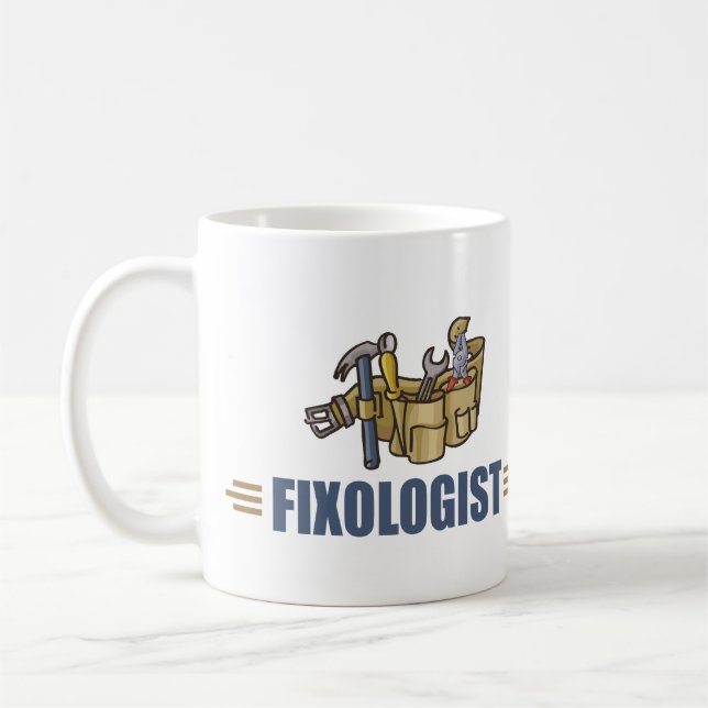 Mug Drôle Handyman (Gauche)