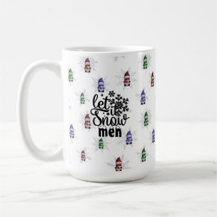 Mug Drôle hiver Gnome Snowme