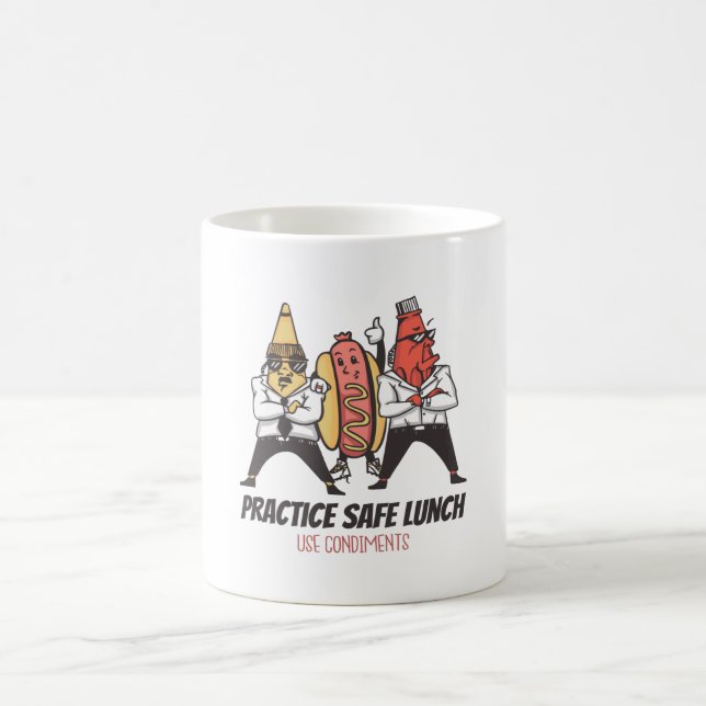 Mug Drôle hot dog (Centre)