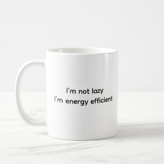 Mug Drôle Humour Witty Ceramic Lazy Person Classic