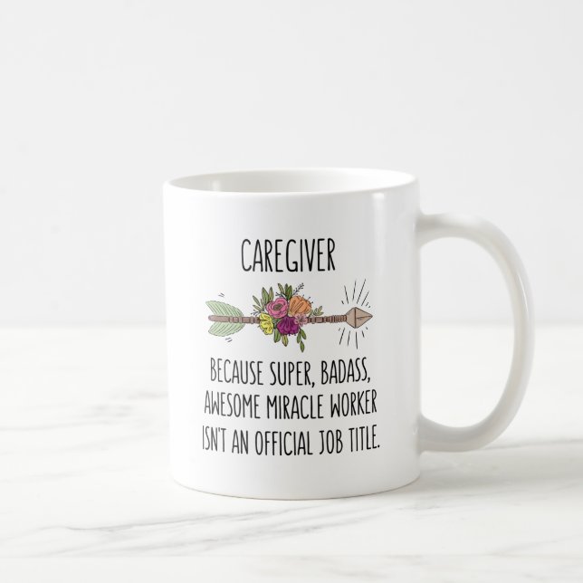 Mug Drôle Idée cadeau de l'aidant (Droite)