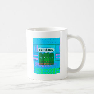 Mug Drôle Inspirational Graphic Je m'ennuie Texte Art