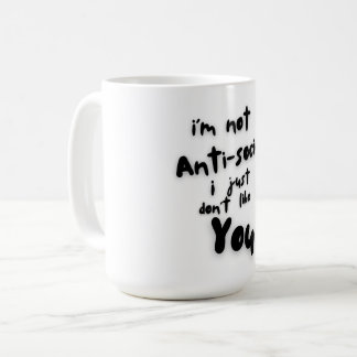 Mug Drôle Introverti Dire