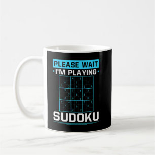Mug Drôle Je Joue Sudoku Sudoku Joueur jeu de puzzle