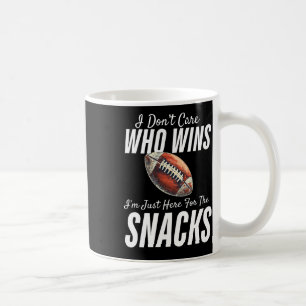 Mug Drôle Je me fiche de qui gagne Je suis juste ici p