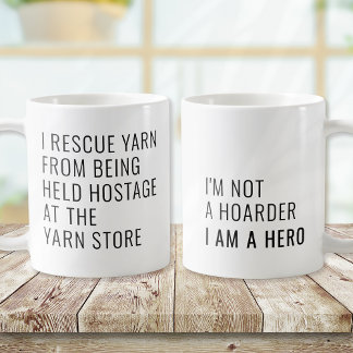 Mug Drôle Je Secourt Fer Crochet Lover