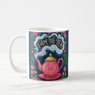 Mug Drôle, je suis le thé, citation drôle de thé