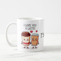 Drôle Je T'Aime Un Latte