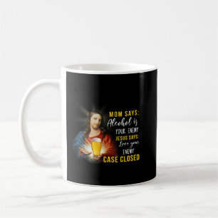 Mug Drôle Jésus résoudre le problème à propos de l'alc