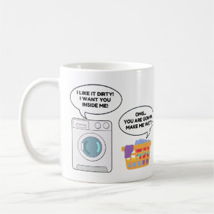 Mug Drôle Lave-linge Humour Lave-linge sale plaisanter