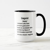drôle Linguist Définition cadeaux pour hommes femm