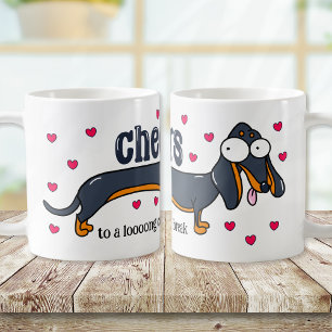 Mug Drôle Long Café Break Chien