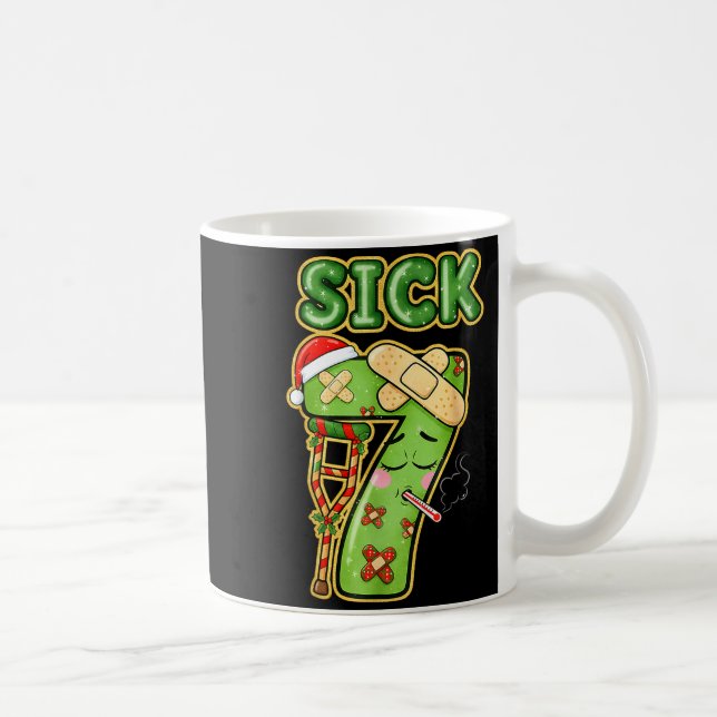 Mug Drôle Malade Sept Mème 67 Six Sept Chapeau de Père (Droite)