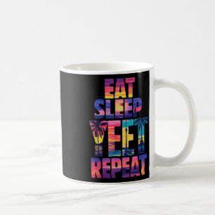 Mug Drôle Manger Sleep Yeet Répéter Vintage Yeet Summe