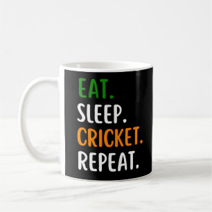 Mug Drôle Mangez Le Cricket Dormir Répéter