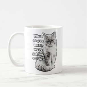 Mug Drôle mème de chat grincheux pour les amateurs et