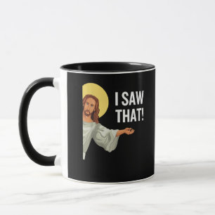 Mug Drôle Mème Jésus J'Ai Vu Que Citation Chrétienne D