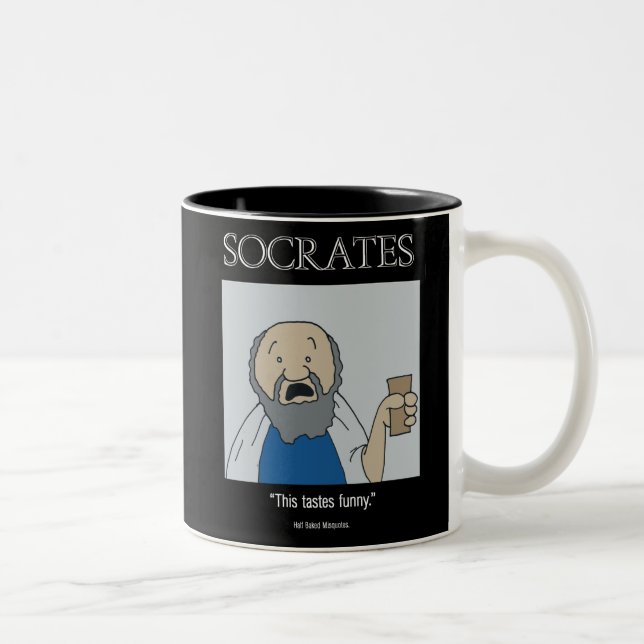 Mug drôle - Mug Socrates (Droit)