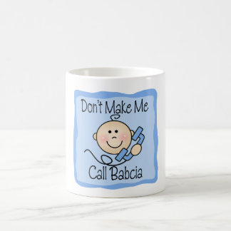 Mug Drôle ne me faites pas l'appel Babcia