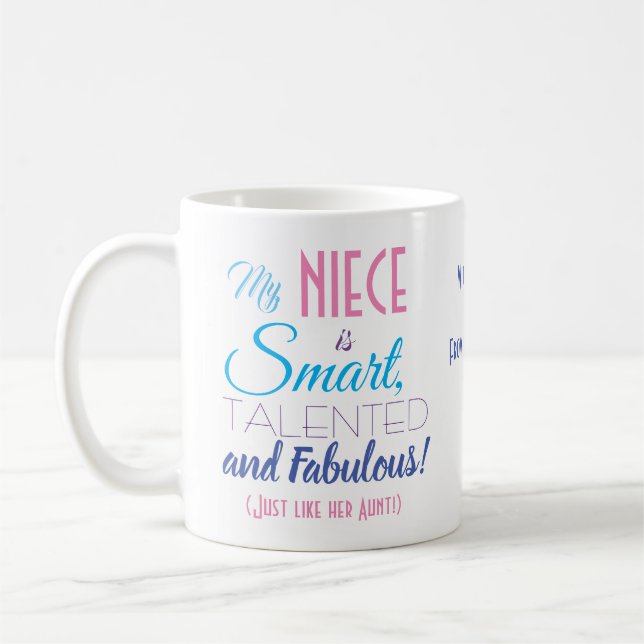Mug Drôle niece (Gauche)