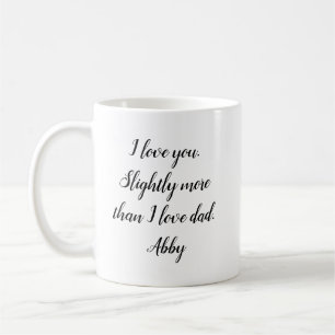 Mug Drôle Nom personnalisé Fête des mères