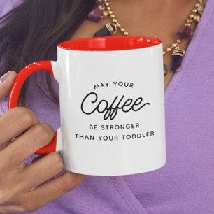 Mug Drôle Nouveau cadeau maman Typographie moderne Jou