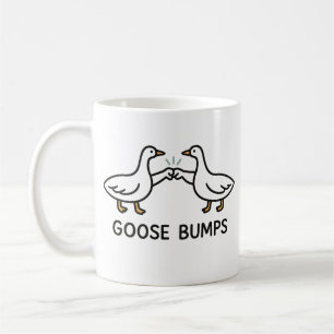 Mug Drôle Oie Bumps Caricature   Oie de bosse de poing