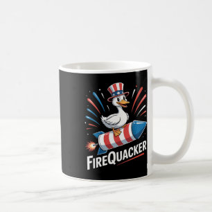 Mug Drôle Oie Quart Juillet Firequacker Indépendance