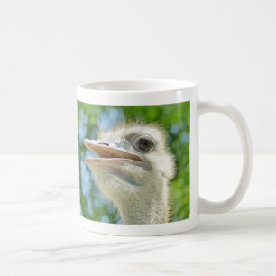 Mug Drôle Ostrich Portrait Photo