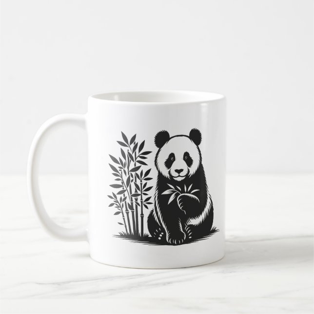 Mug Drôle Panda (Gauche)