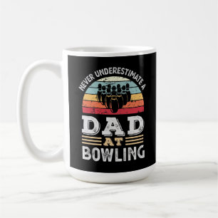 Mug Drôle papa à Bowling Fête des pères Cadeaux Hommes