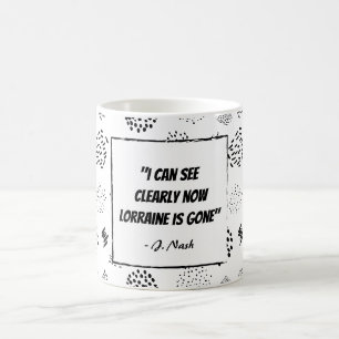 Mug Drôle paroles mal entendues style années 80