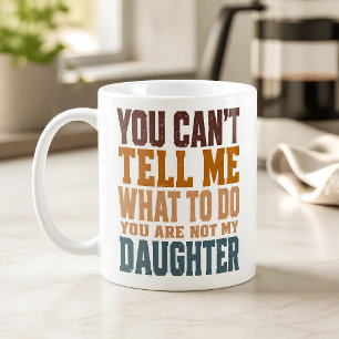 Mug Drôle Pas Ma Fille