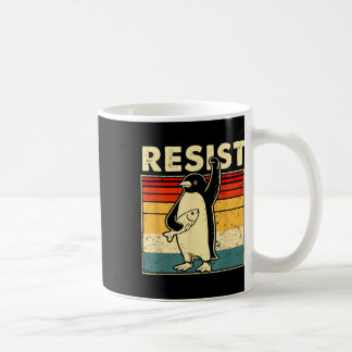 Mug Drôle Penguin Résister aux pingouins Cool Manifest