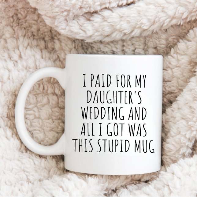 Mug Drôle Père De Mariée Cadeau, Cadeau Mariage Pour P (Créateur téléchargé)
