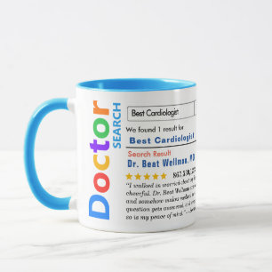 Mug Drôle Personnalisé Meilleur Cardiologue