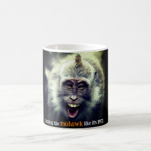 Mug Drôle photo de singe macaque