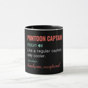 Mug Drôle Ponton Capitaine Définition