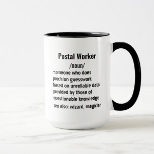 Mug Drôle Postal Worker Définition cadeaux pour hommes