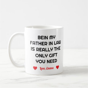Mug Drôle pour Beau-Père, Cadeau pour Beau-Père